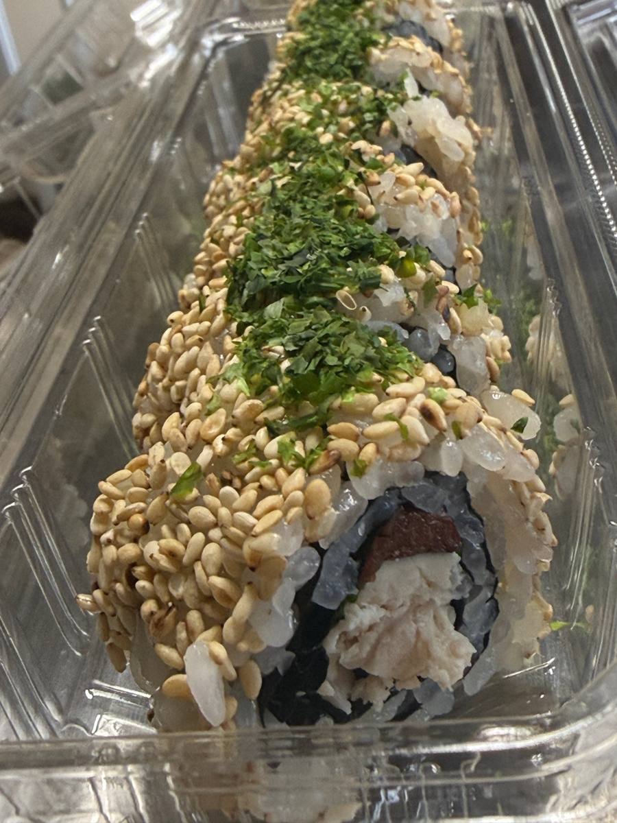 梅しそチキン寿司ロール